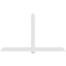 Ekena Millwork Eugene Architectural Grade PVC Gable Bracket, 108"W x 63"H x 2"D x 6"F, 14/12 Pitch GBP108X63X0206EUG00 - alternate 4